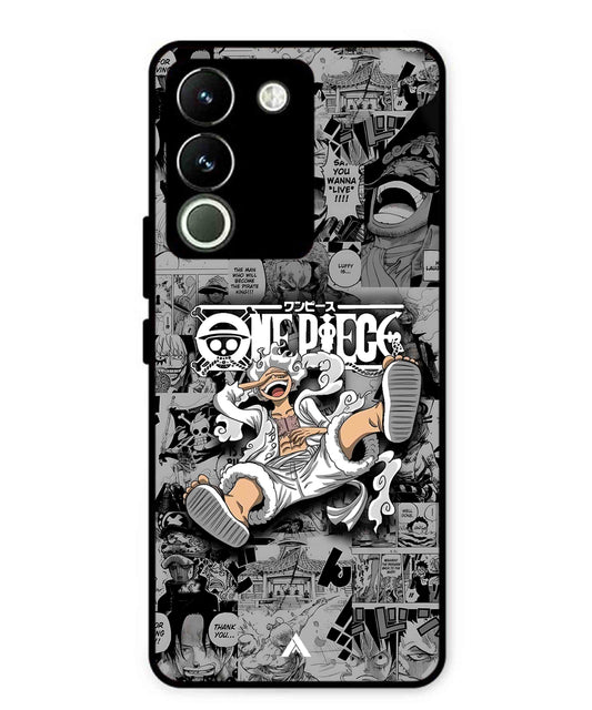 Onepiece luffy 01 Anime Metal Back Cover Phone Case for Vivo Y200