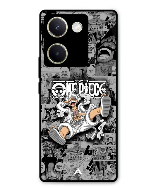 Onepiece luffy 01 Anime Metal Back Cover Phone Case for Vivo Y200 Pro