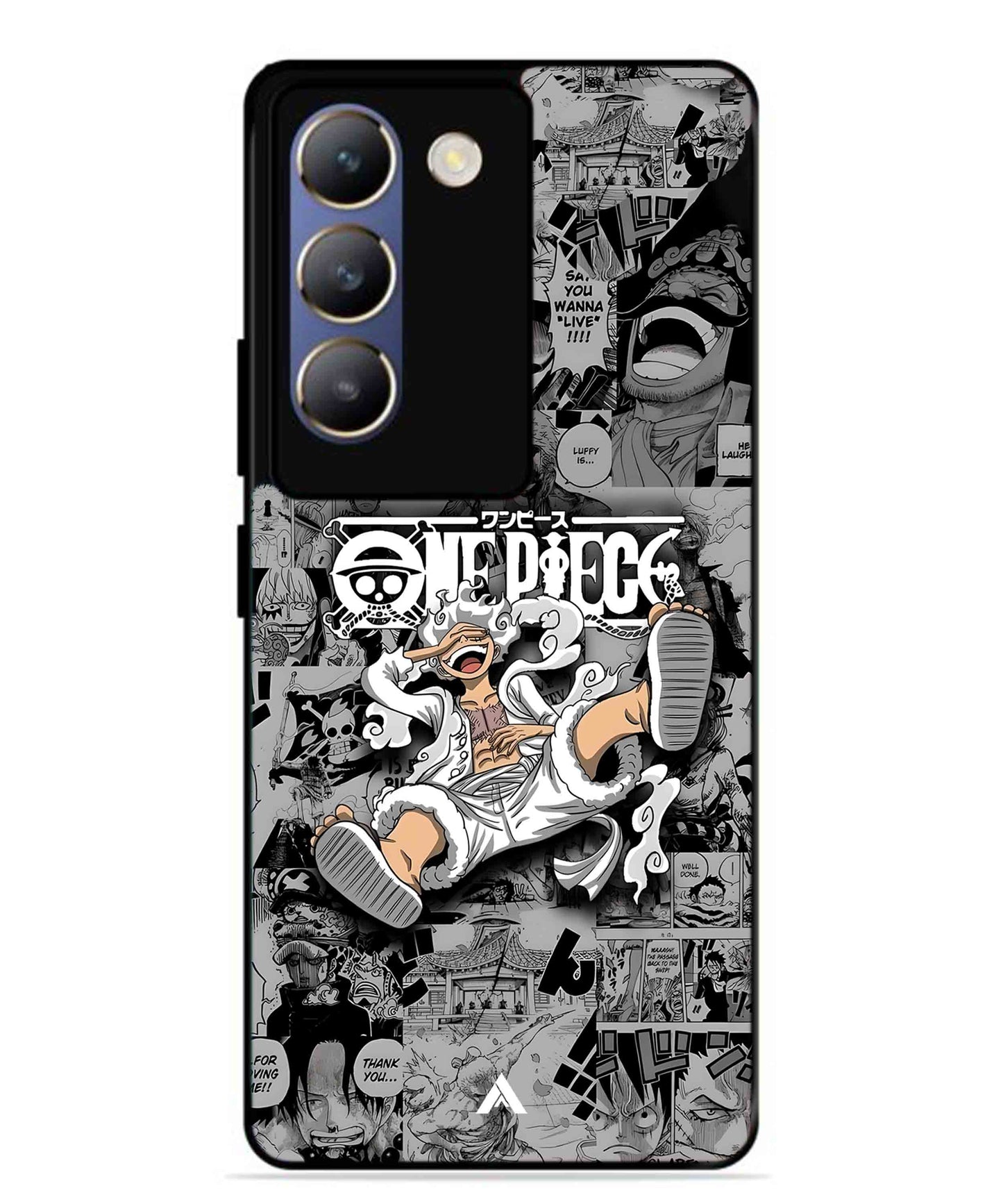 Onepiece luffy 01 Anime Metal Back Cover Phone Case for Vivo Y200e