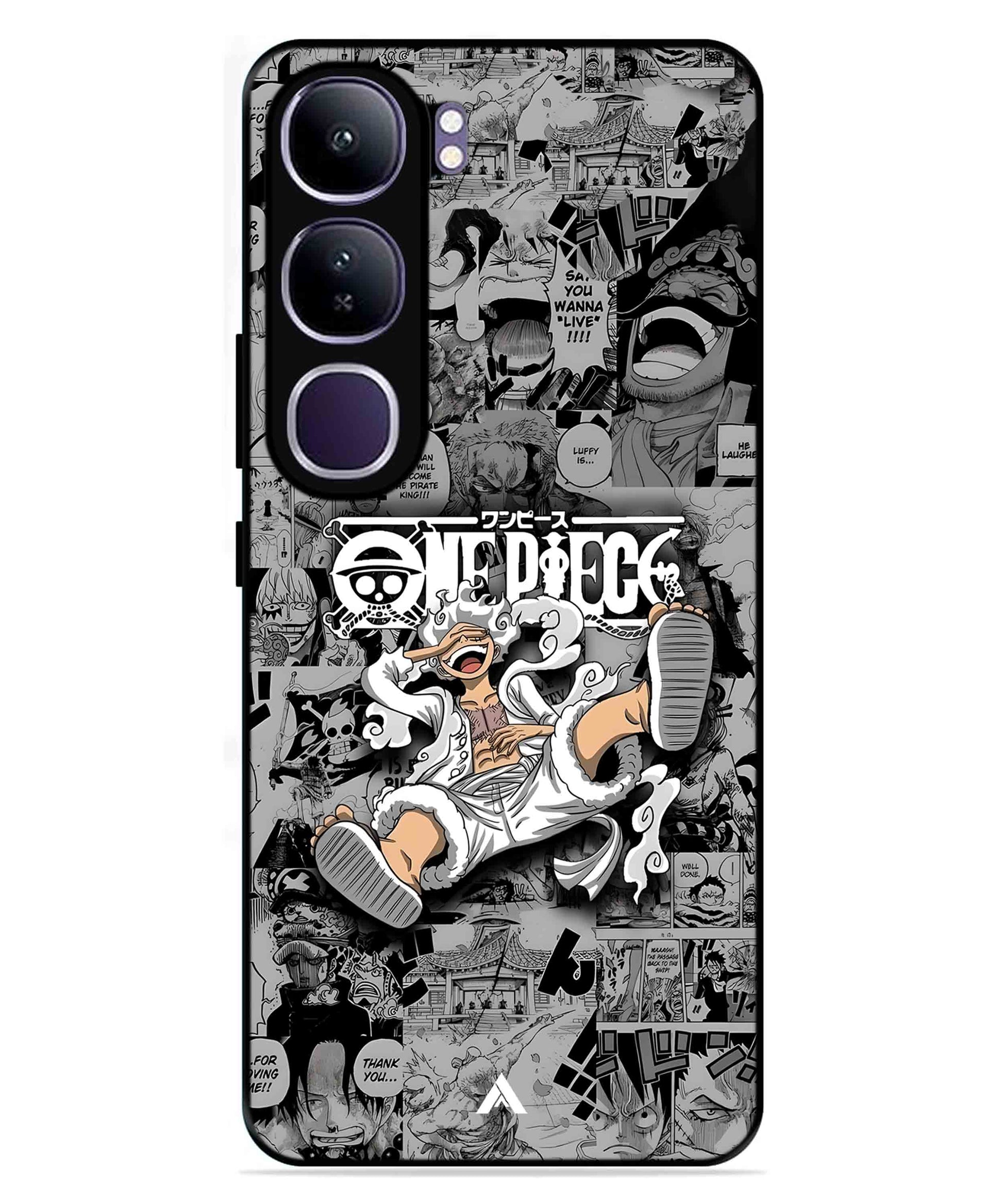 Onepiece luffy 01 Anime Metal Back Cover Phone Case for Vivo Y300