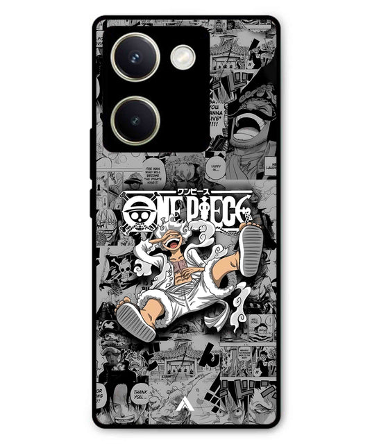 Onepiece luffy 01 Anime Metal Back Cover Phone Case for Vivo Y300 Plus