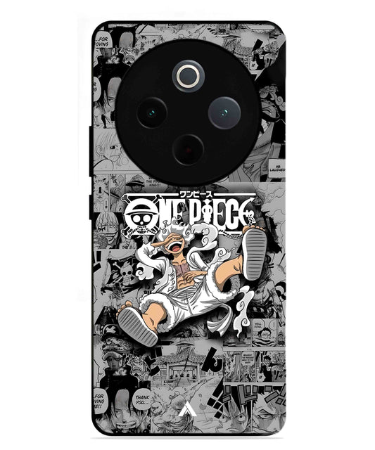 Onepiece luffy 01 Anime Metal Back Cover Phone Case for Vivo Y300 Pro