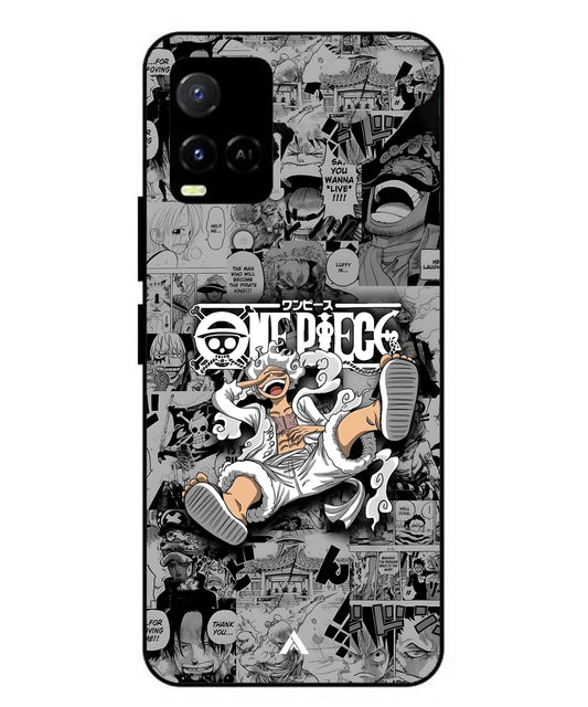 Onepiece luffy 01 Anime Metal Back Cover Phone Case for Vivo Y36