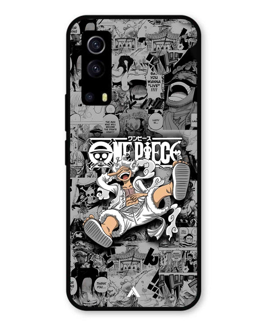 Onepiece luffy 01 Anime Metal Back Cover Phone Case for Vivo Y53s