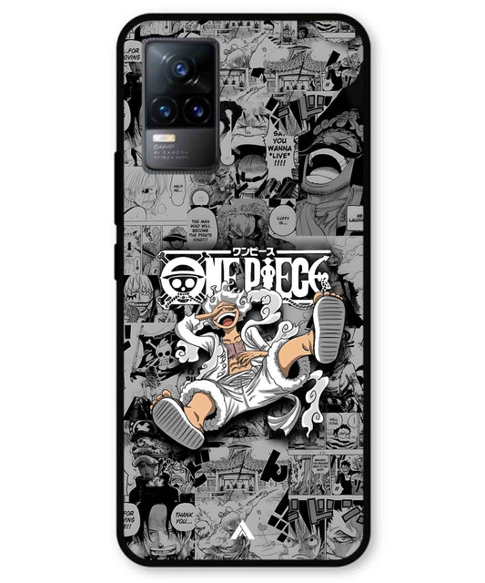 Onepiece luffy 01 Anime Metal Back Cover Phone Case for Vivo Y73