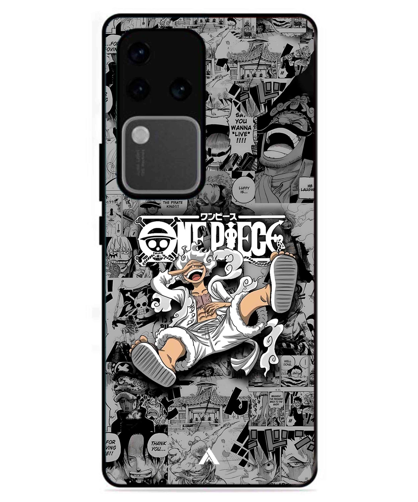 Onepiece luffy 01 Anime Metal Back Cover Phone Case for Vivo v30 Pro