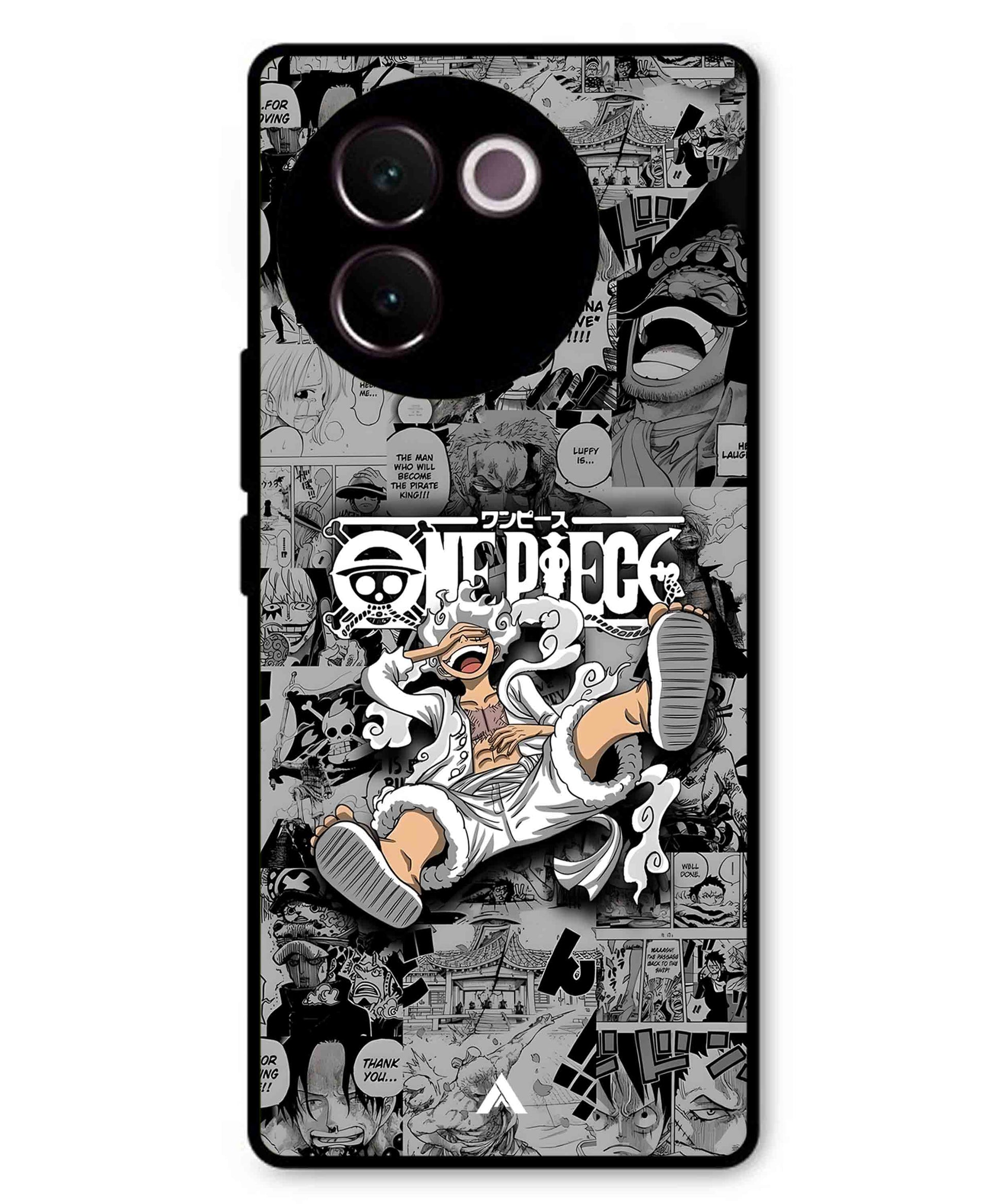 Onepiece luffy 01 Anime Metal Back Cover Phone Case for Vivo v30e