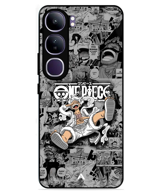 Onepiece luffy 01 Anime Metal Back Cover Phone Case for Vivo v40 Lite