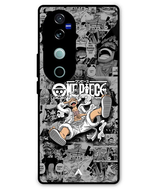Onepiece luffy 01 Anime Metal Back Cover Phone Case for Vivo v40 Pro