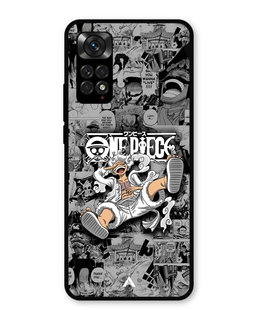 Onepiece luffy 01 Anime Metal Back Cover Phone Case for Xiaomi Redmi Note 11