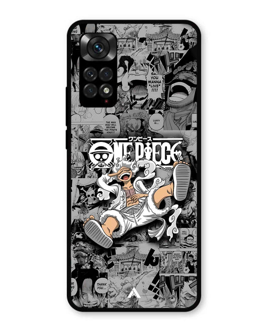 Onepiece luffy 01 Anime Metal Back Cover Phone Case for Xiaomi Redmi Note 11s