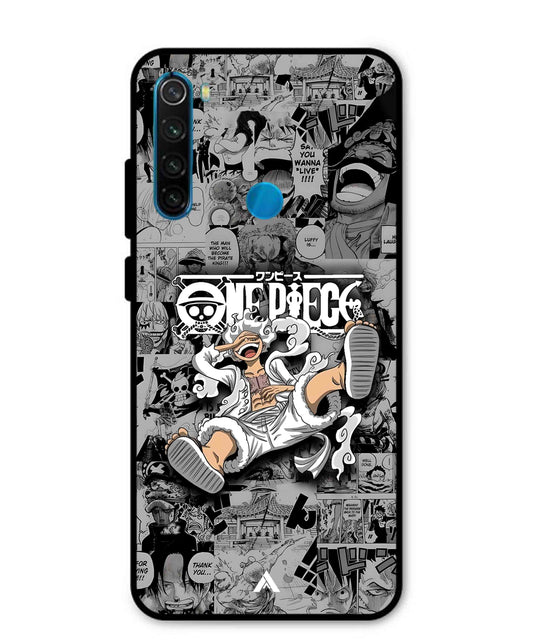Onepiece luffy 01 Anime Metal Back Cover Phone Case for Xiaomi Redmi Note 8