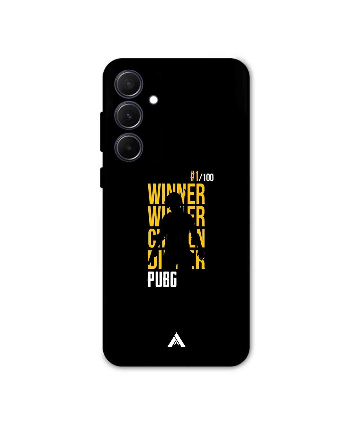 PUBG Winner 1 Game Metal Back Cover Phone Case