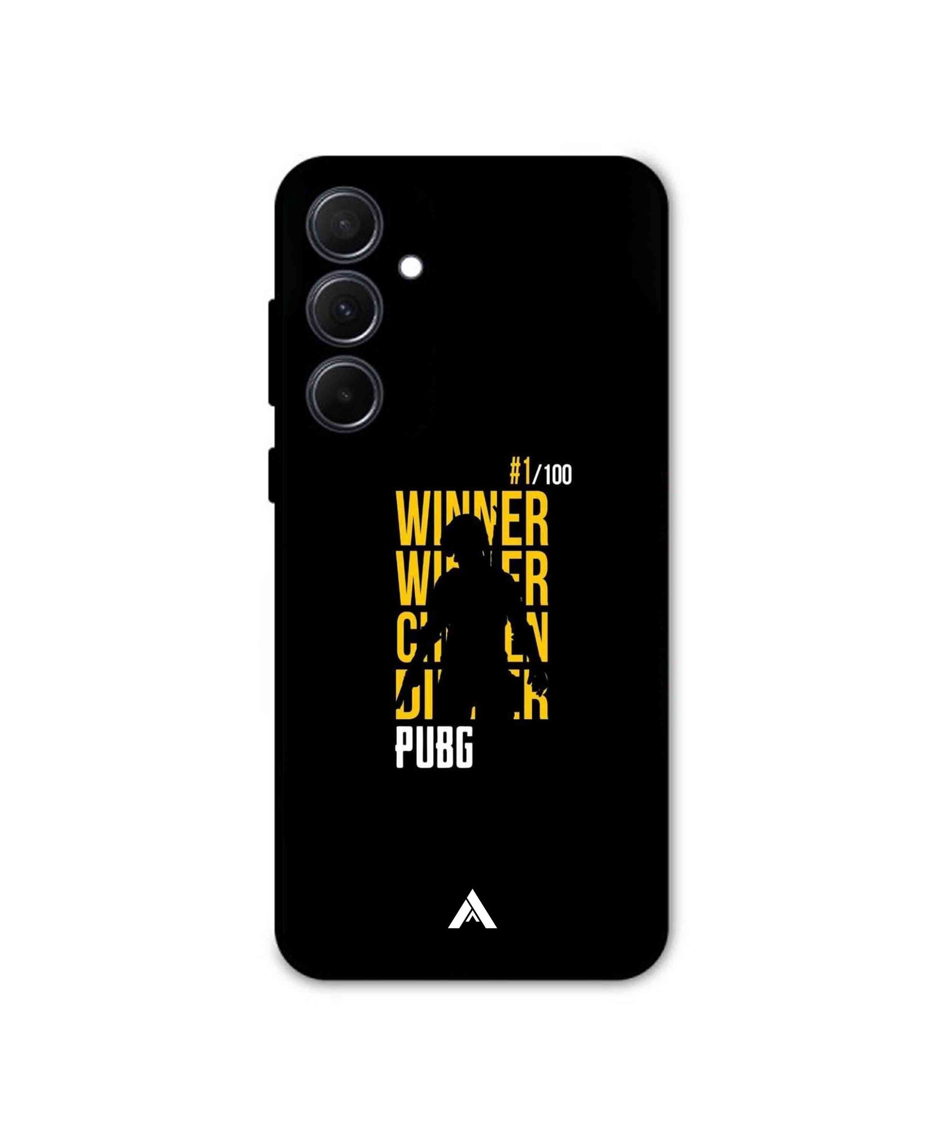 PUBG Winner 1 Game Metal Back Cover Phone Case