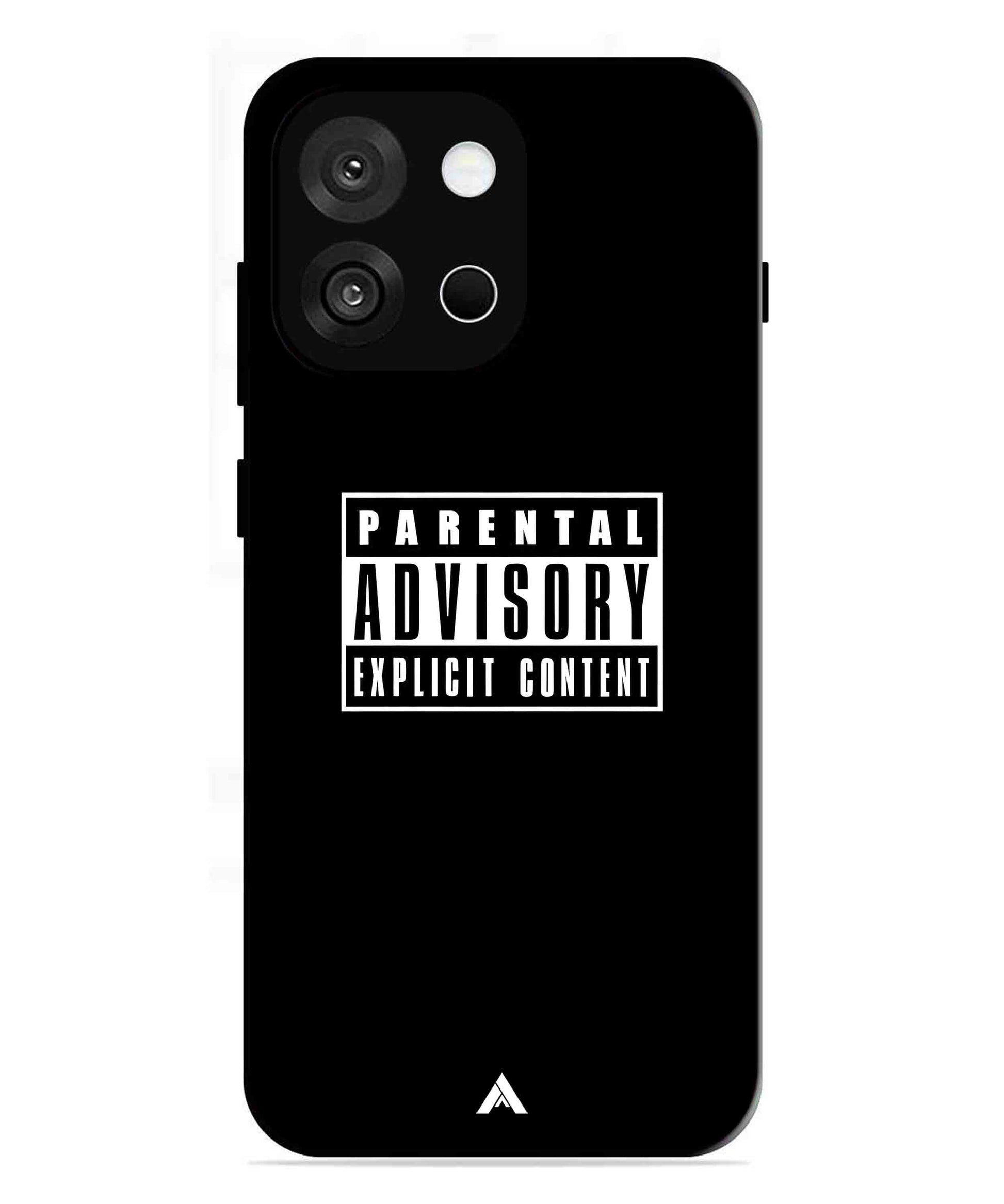 Parental Advisory Metal Back Cover Phone Case for Oneplus 13s