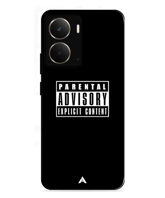 Parental Advisory Metal Back Cover Phone Case for Realme P3