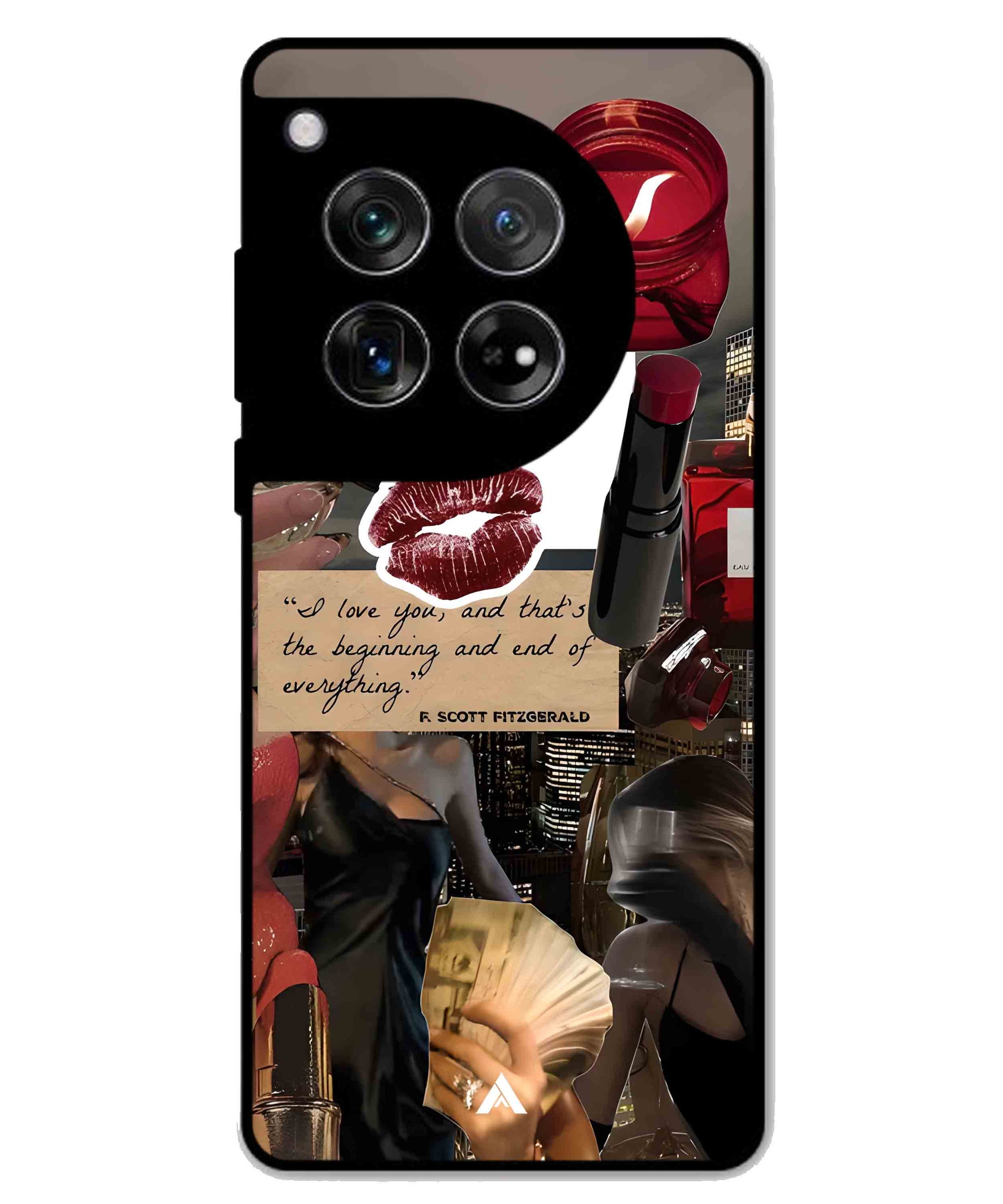 Paris Metal Back Cover Phone Case for Oneplus 11R