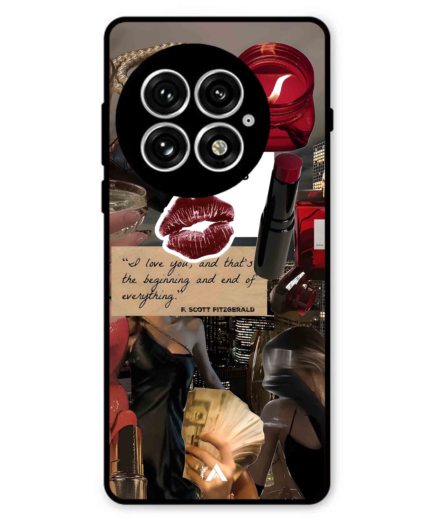 Paris Metal Back Cover Phone Case for Oneplus 13
