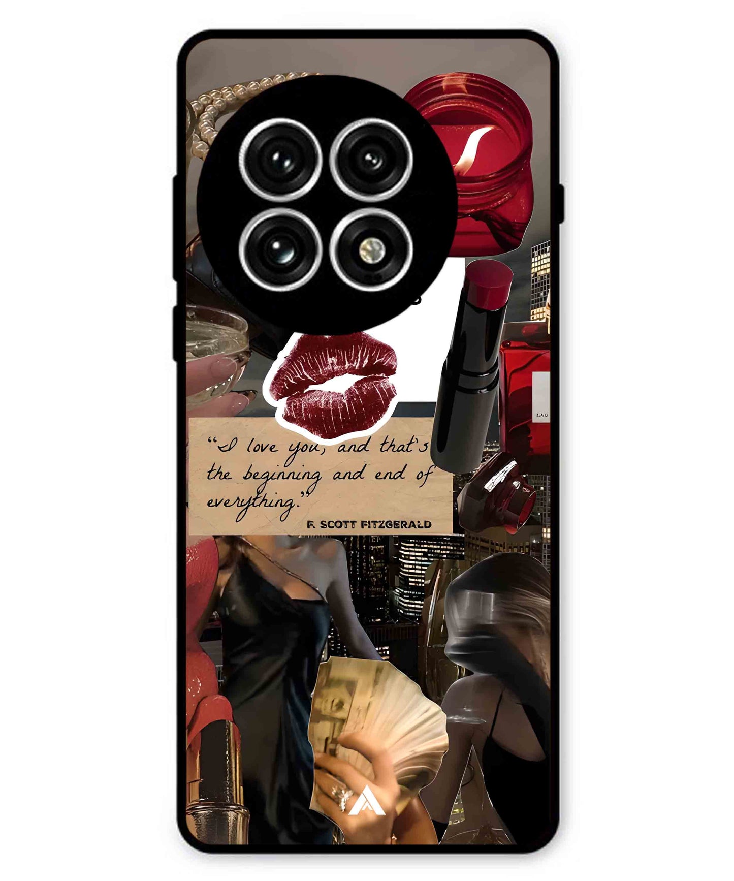 Paris Metal Back Cover Phone Case for Oneplus 13R