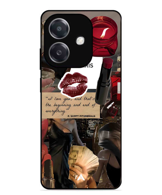 Paris Metal Back Cover Phone Case for Oppo A3