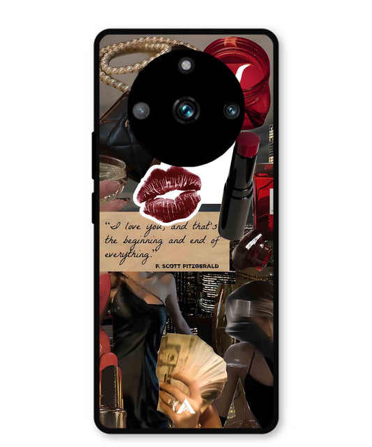 Paris Metal Back Cover Phone Case for Realme 11 Pro