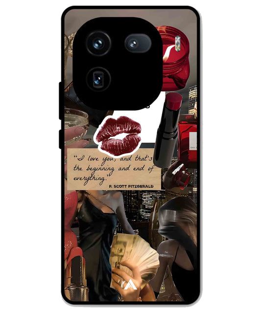 Paris Metal Back Cover Phone Case for iQOO 12