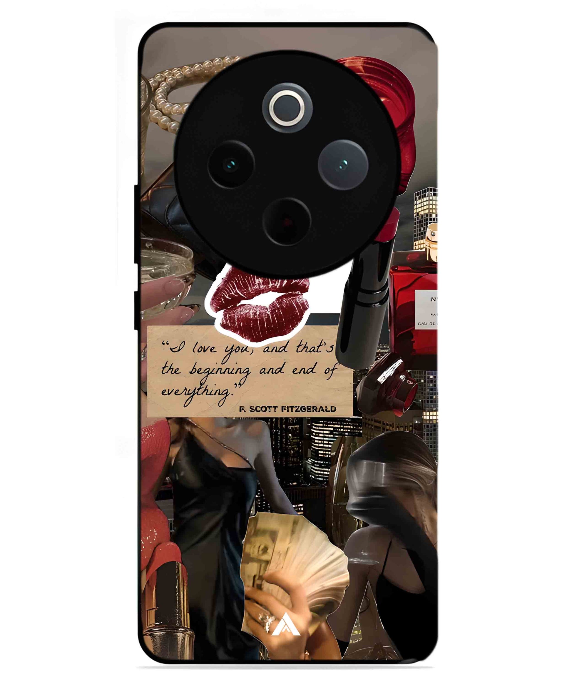 Paris Metal Back Cover Phone Case for iQOO Z10