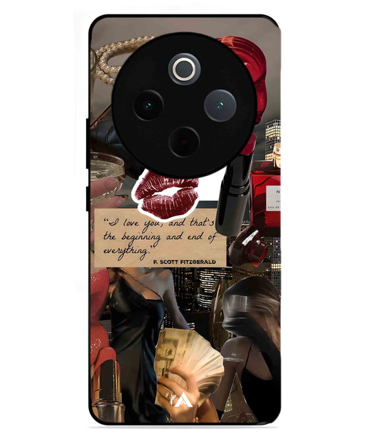 Paris Metal Back Cover Phone Case for iQOO Z10