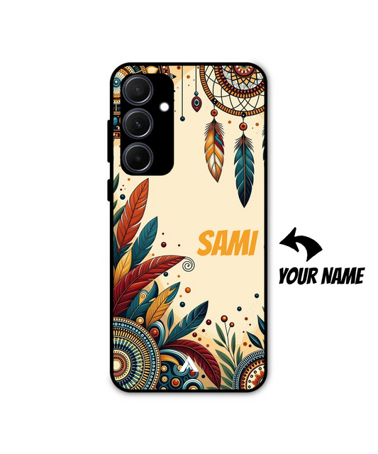 Peace Personalized Metal Back Cover Phone Case