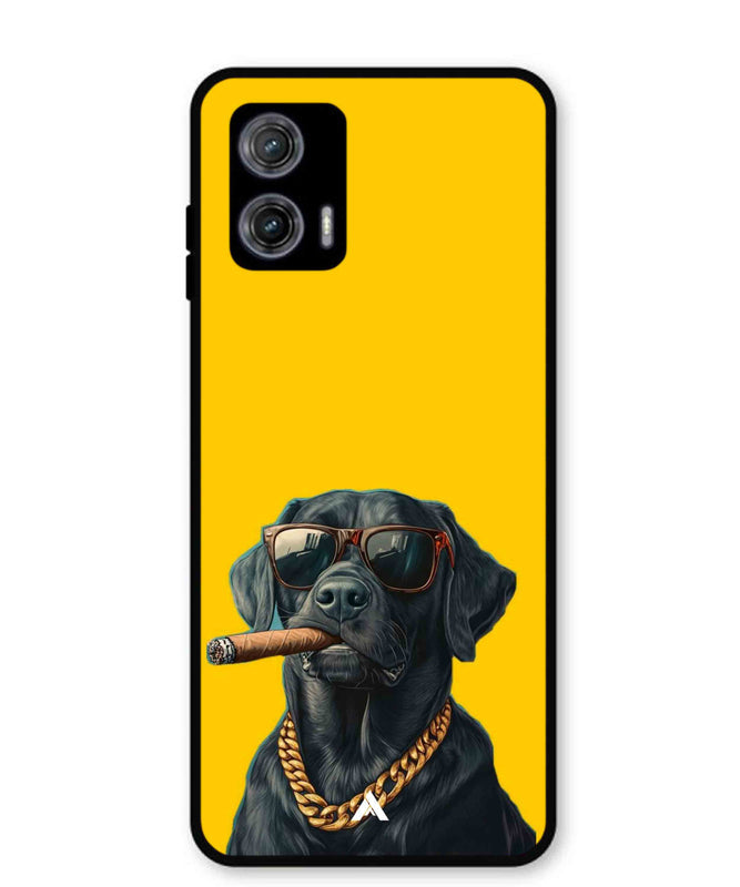 Pet Animal 1 Personalised Metal Back Cover Phone Case for Moto G73 
