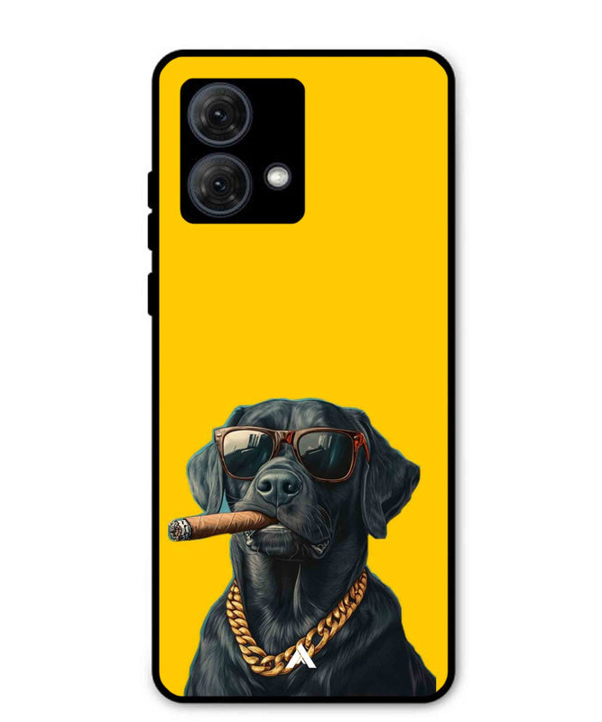 Pet Animal 1 Personalised Metal Back Cover Phone Case for Moto G84 