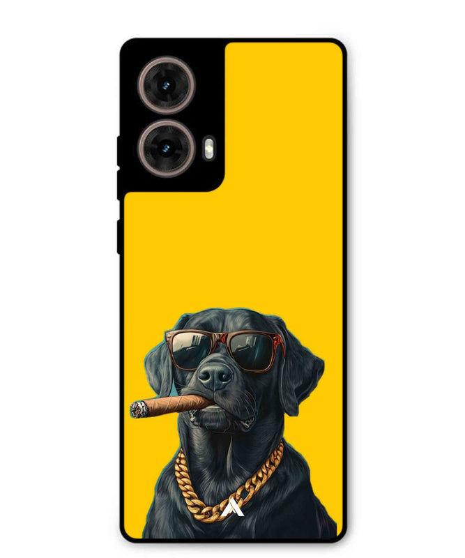 Pet Animal 1 Personalised Metal Back Cover Phone Case for Moto G85 