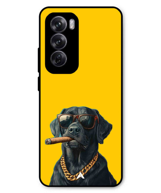 Pet Animal 1 Personalised Metal Back Cover Phone Case for Oppo Reno 12 Pro 