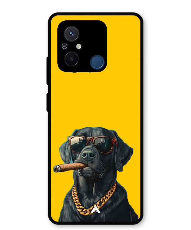 Pet Animal 1 Personalised Metal Back Cover Phone Case for Poco C55 