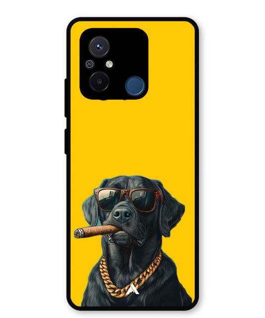 Pet Animal 1 Personalised Metal Back Cover Phone Case for Poco C55 