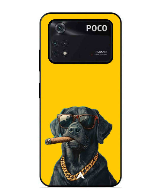 Pet Animal 1 Personalised Metal Back Cover Phone Case for Poco X4 Pro 