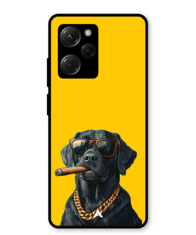 Pet Animal 1 Personalised Metal Back Cover Phone Case for Poco X5 Pro 