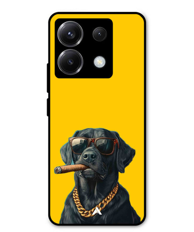 Pet Animal 1 Personalised Metal Back Cover Phone Case for Poco X6 