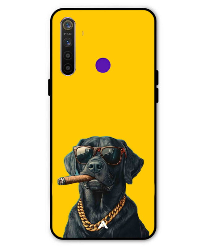 Pet Animal 1 Personalised Metal Back Cover Phone Case for Realme 5 