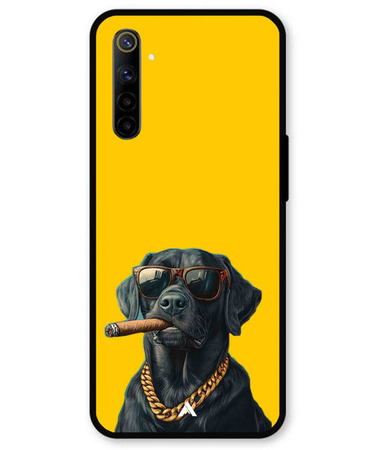 Pet Animal 1 Personalised Metal Back Cover Phone Case for Realme 6i 