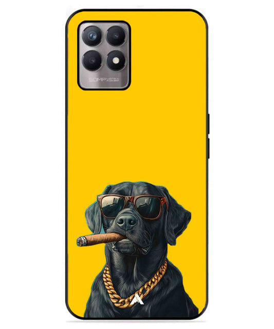 Pet Animal 1 Personalised Metal Back Cover Phone Case for Realme 8 4G 