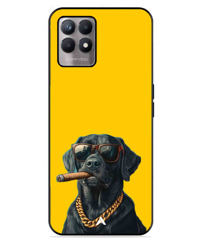 Pet Animal 1 Personalised Metal Back Cover Phone Case for Realme 8 Pro 