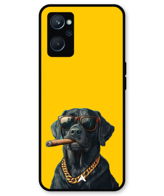 Pet Animal 1 Personalised Metal Back Cover Phone Case for Realme 9i 