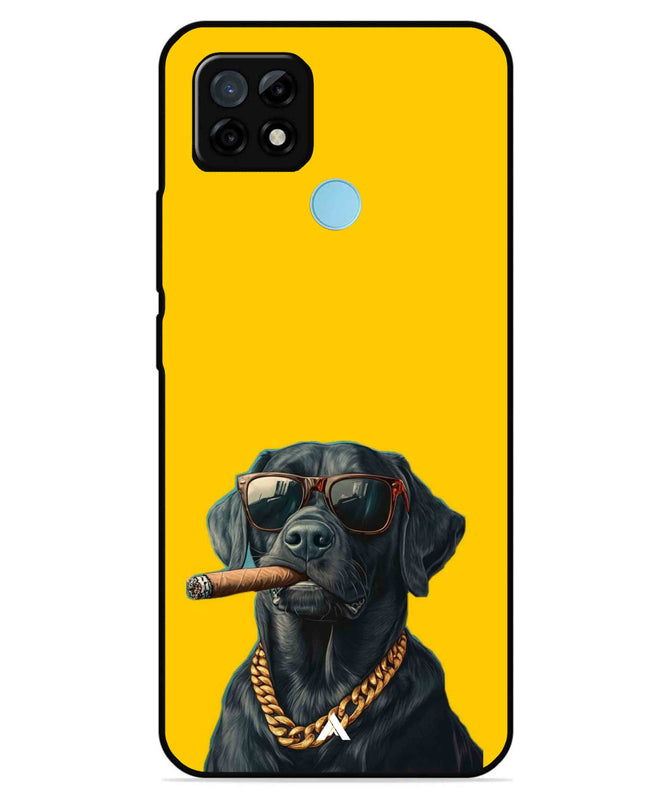 Pet Animal 1 Personalised Metal Back Cover Phone Case for Realme C21 