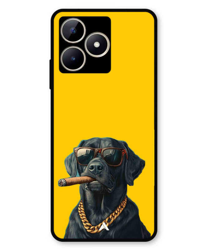 Pet Animal 1 Personalised Metal Back Cover Phone Case for Realme C53 