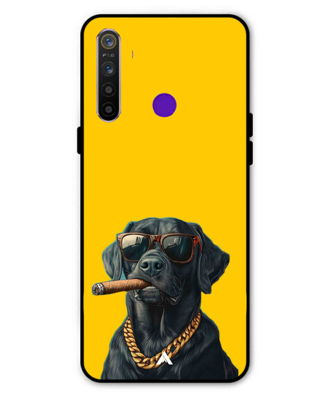 Pet Animal 1 Personalised Metal Back Cover Phone Case for Realme Narzo 10 