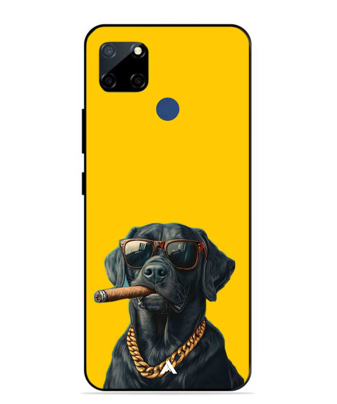 Pet Animal 1 Personalised Metal Back Cover Phone Case for Realme Narzo 30A 