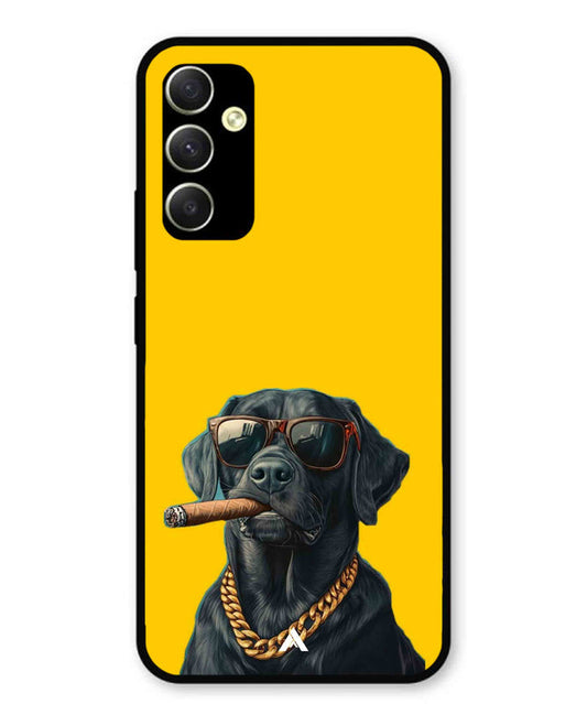 Pet Animal 1 Personalised Metal Back Cover Phone Case for Samsung Galaxy A34 5G 