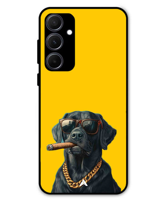 Pet Animal 1 Personalised Metal Back Cover Phone Case for Samsung Galaxy A35 
