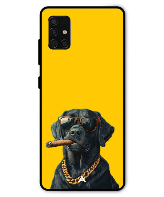 Pet Animal 1 Personalised Metal Back Cover Phone Case for Samsung Galaxy A51 